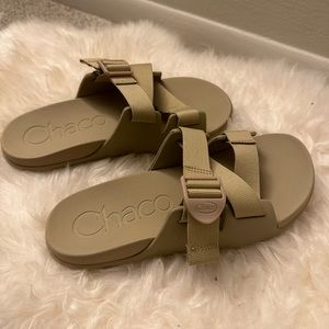 Chaco Chillos Slide Women’s Size 8 in beige